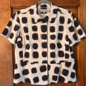 J. Peterman Company Madison Avenue Peplum Jacket- Size 14